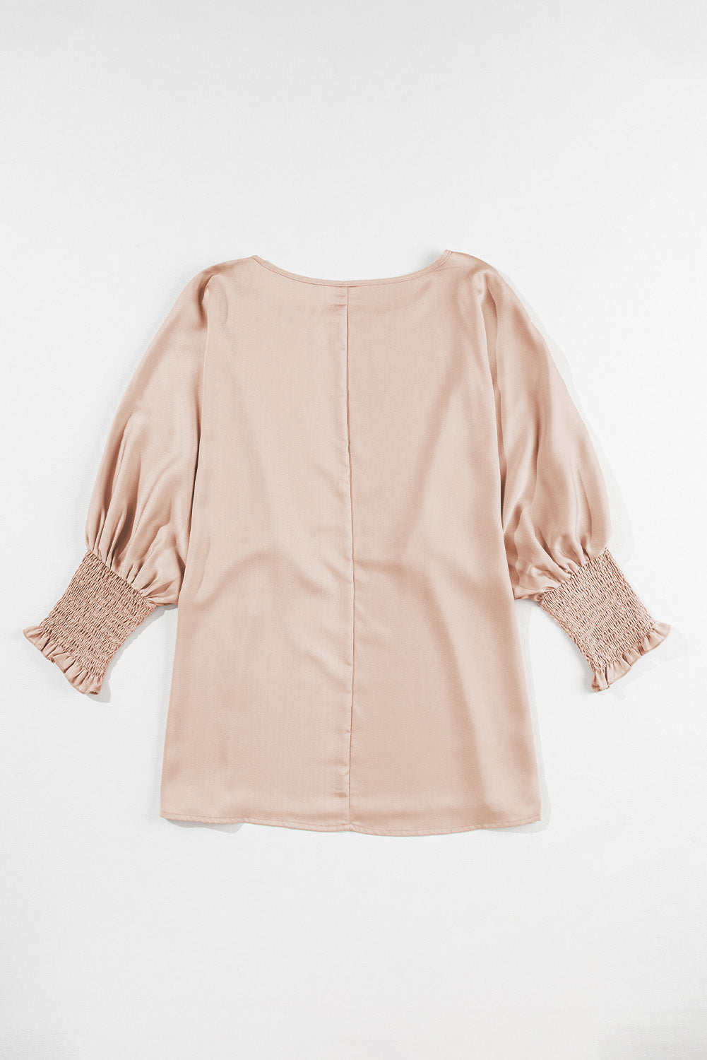 Zarina Smoke Gray Satin Blouse