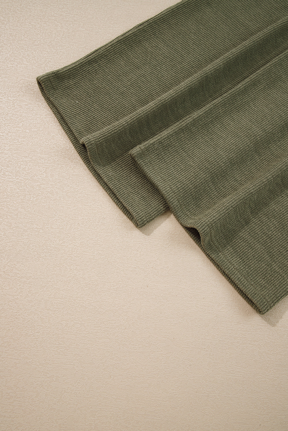 Maymoena Green Knit Overall Jumpsuit