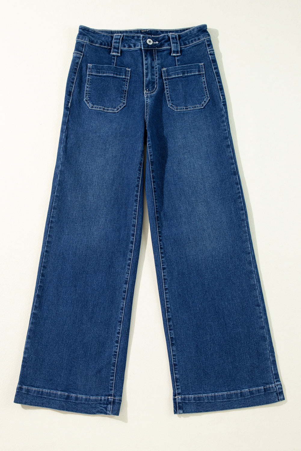 Haya Ilham Sail Blue Pocket Jeans