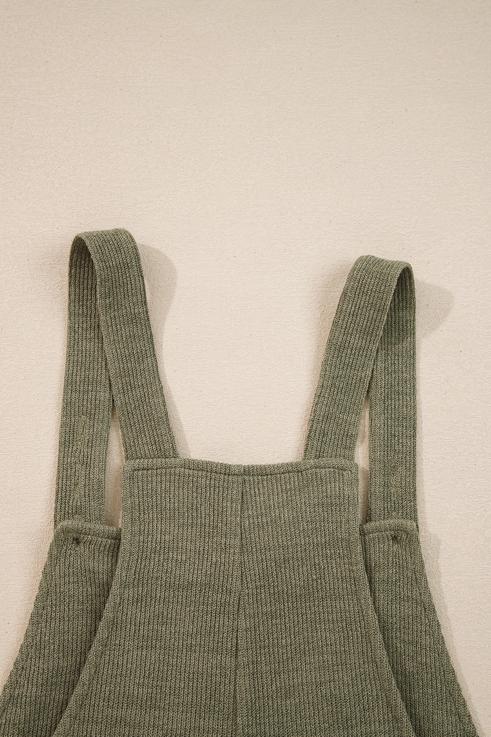 Maymoena Green Knit Overall Jumpsuit