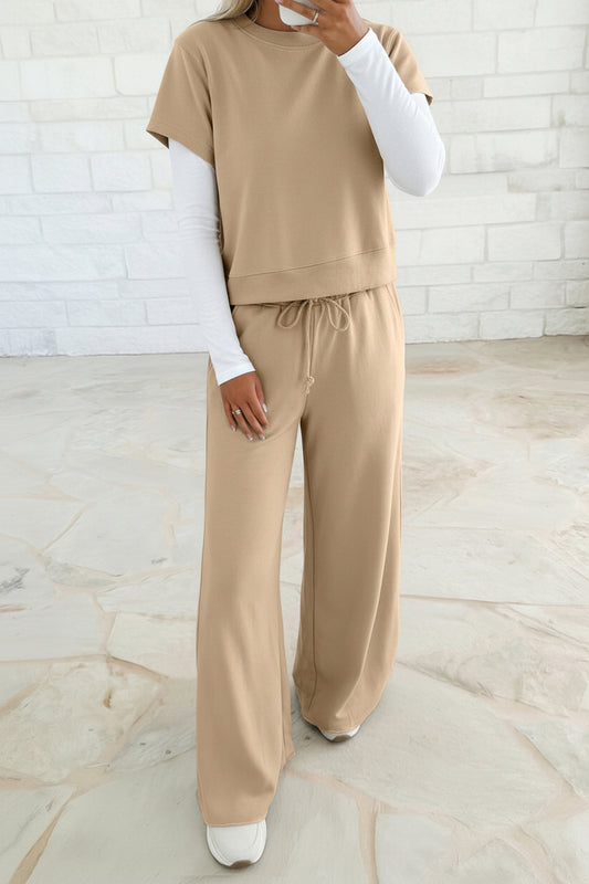 Afiya Drawstring Lounge Set