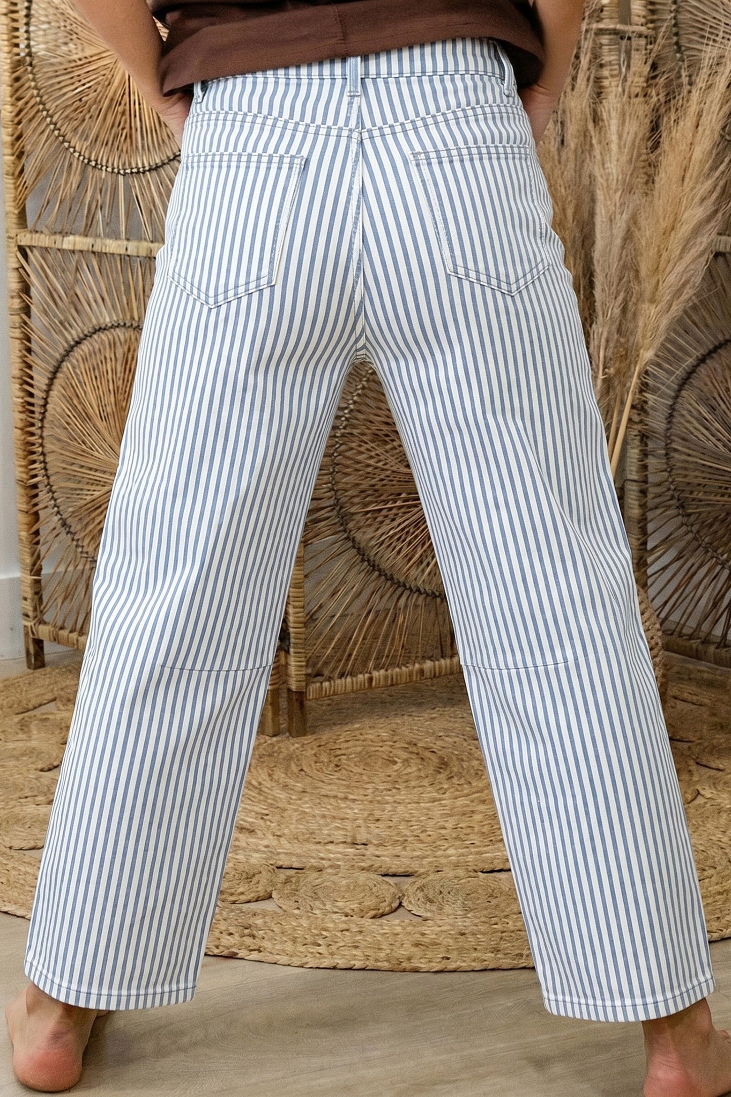 Iman Casual Barrel Leg Denim