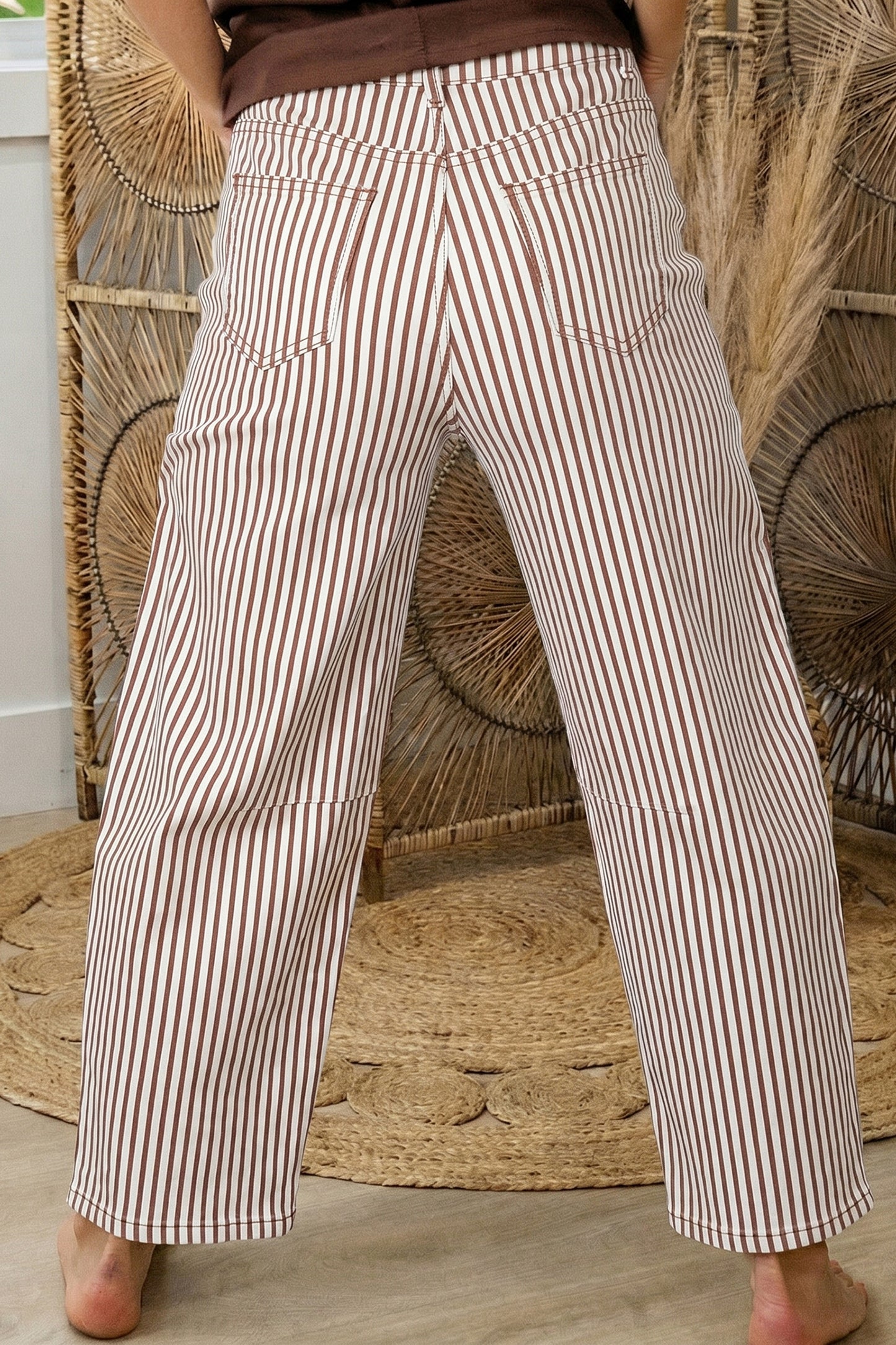 Iman Casual Barrel Leg Denim