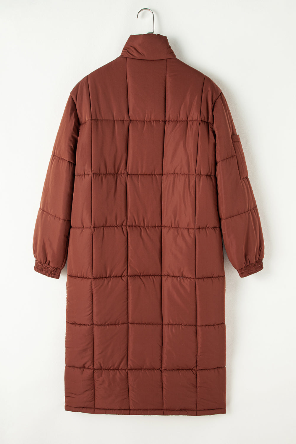 Samira Puffer Stand Mid-length Coat