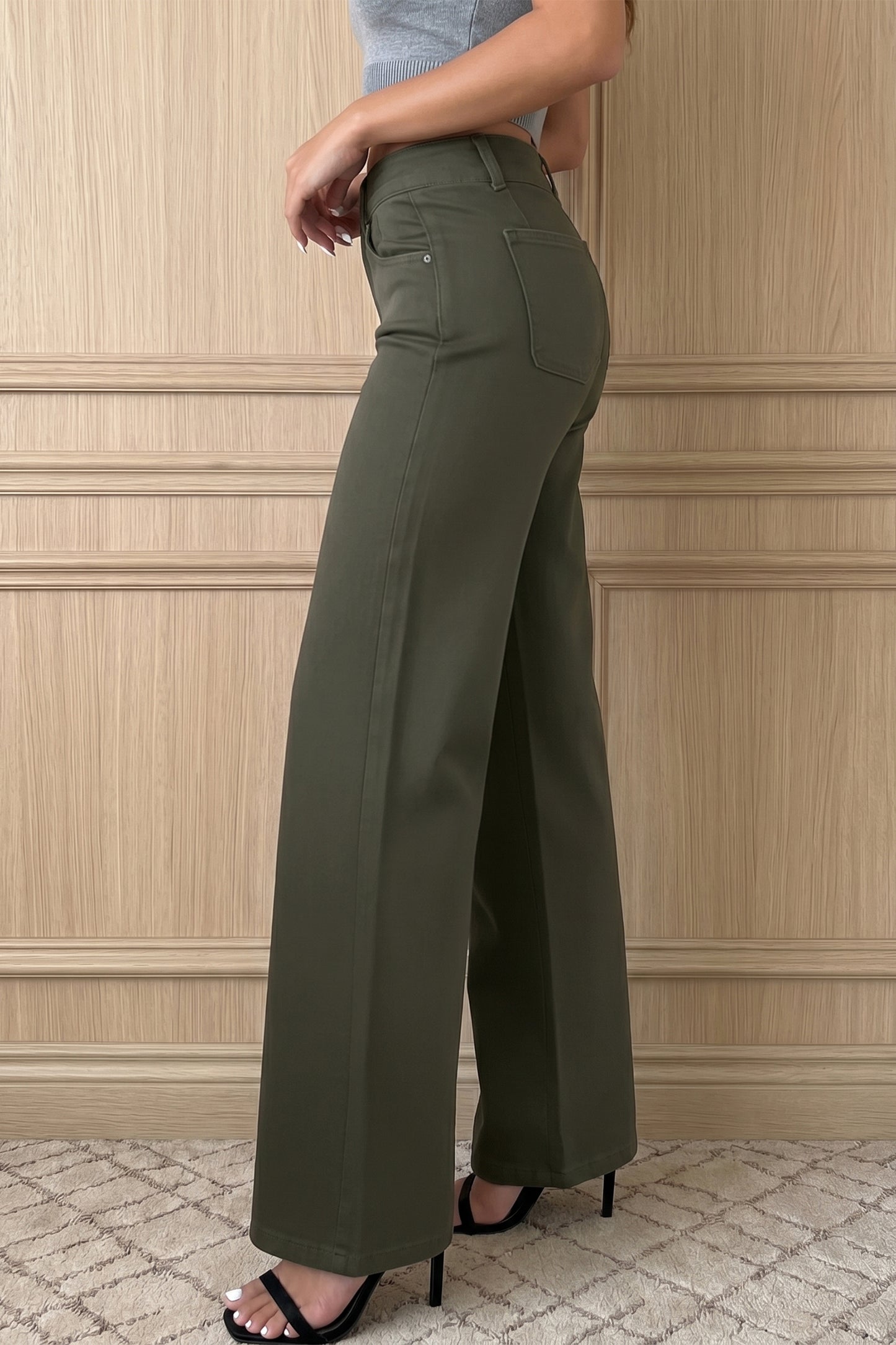 Yusra Wide Leg Jeans