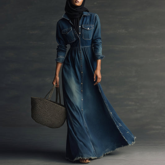 Aaliyah Gradient Maxi Dress