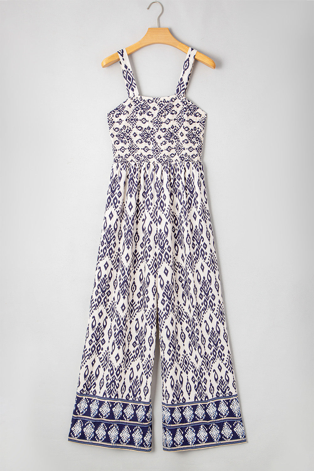 Nuran Geometric High Waist Jumpsuit