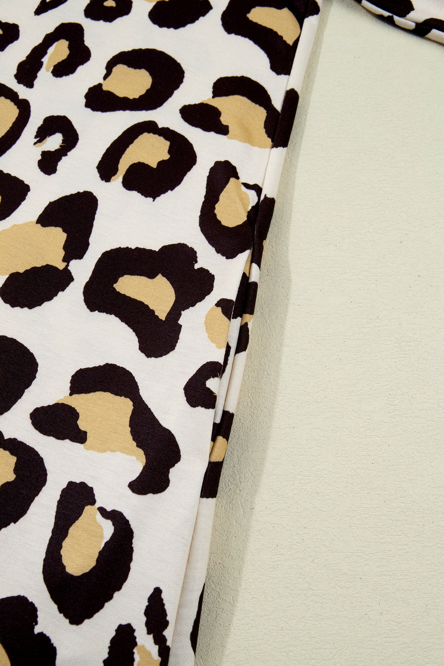 Hida Leopard T Shirt Dress with Pockets