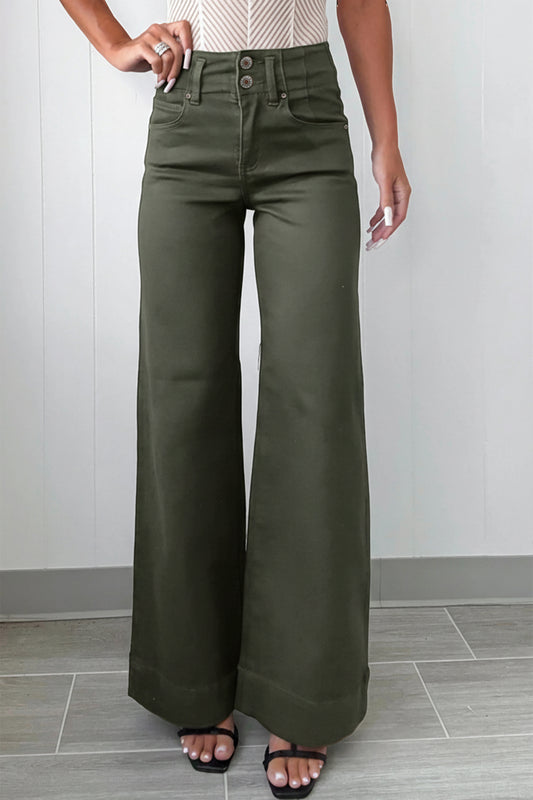 Yusra Wide Leg Jeans