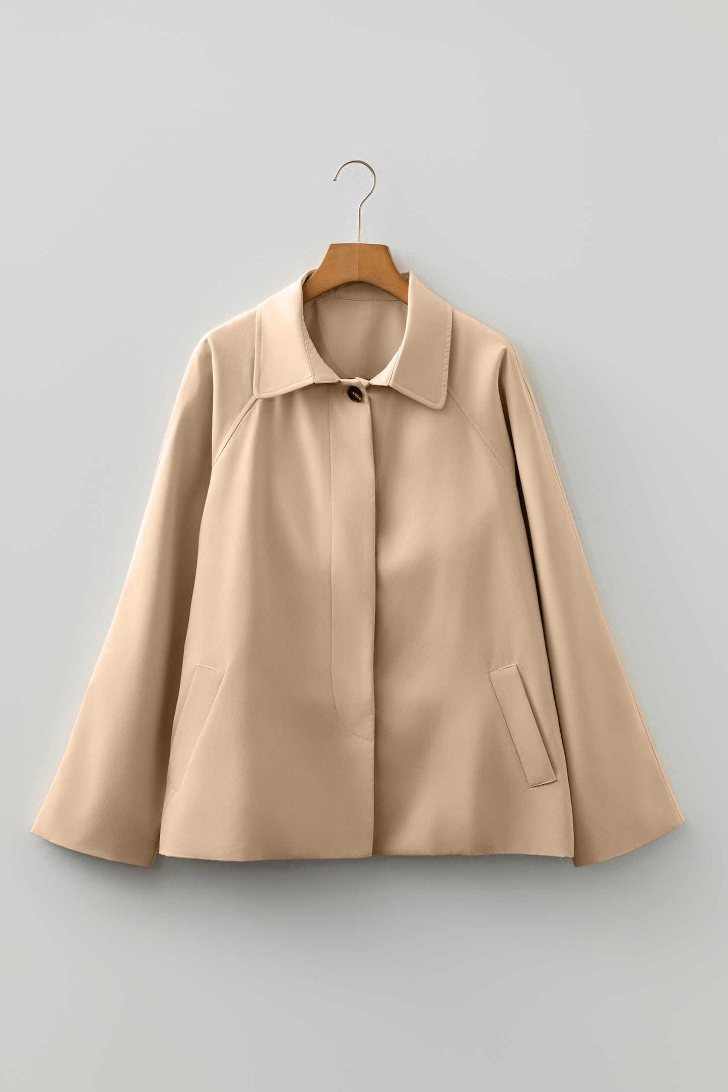 Aisha Single Breasted Trench Coat