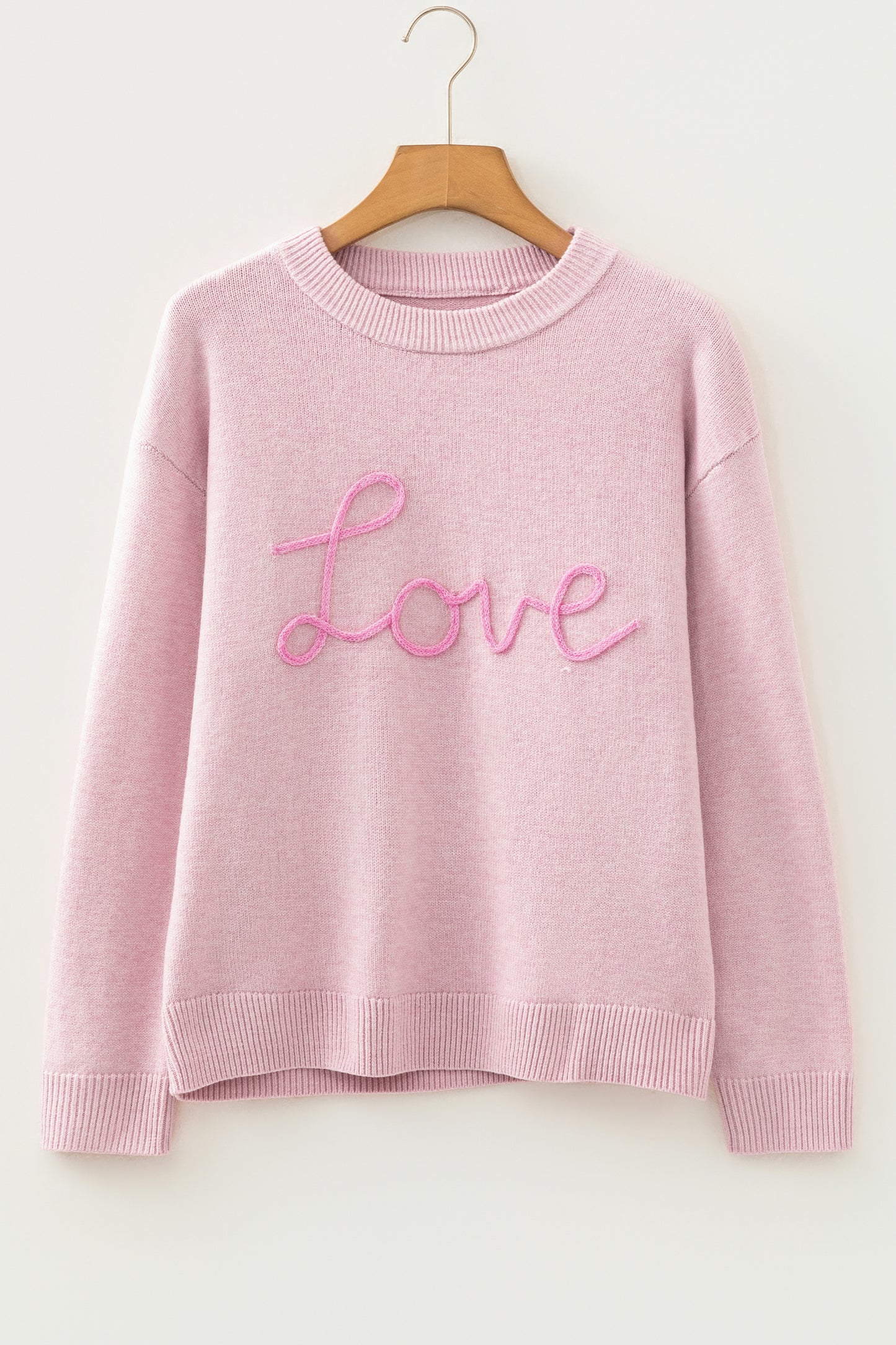 Zainab Love Script Graphic Baggy Sweater