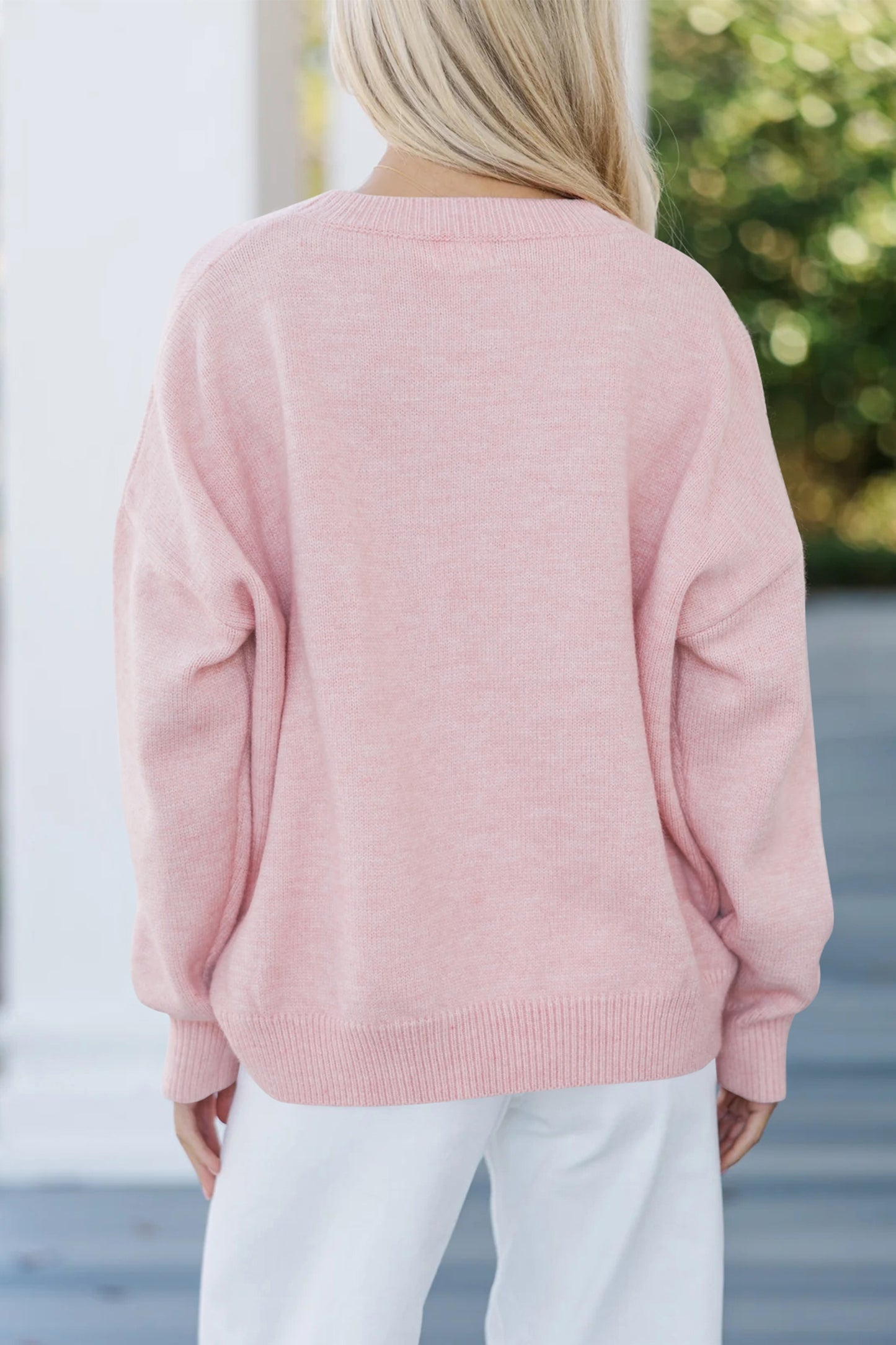 Zainab Love Script Graphic Baggy Sweater
