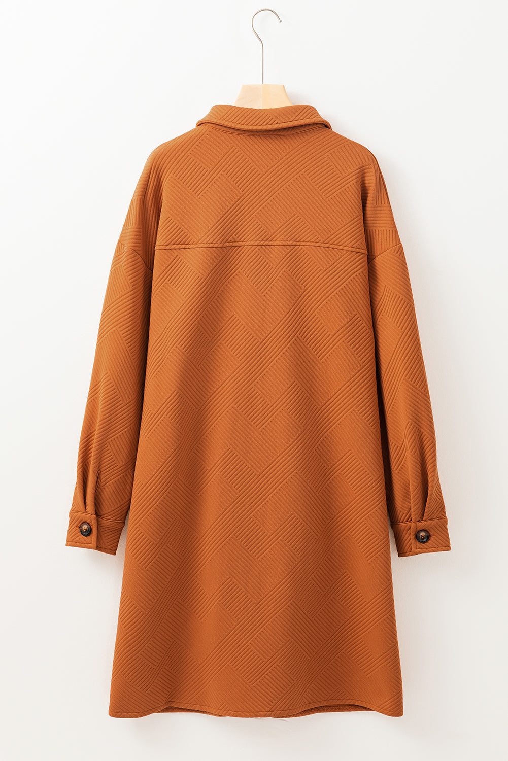 Khadija Gold Flame Duster Coat