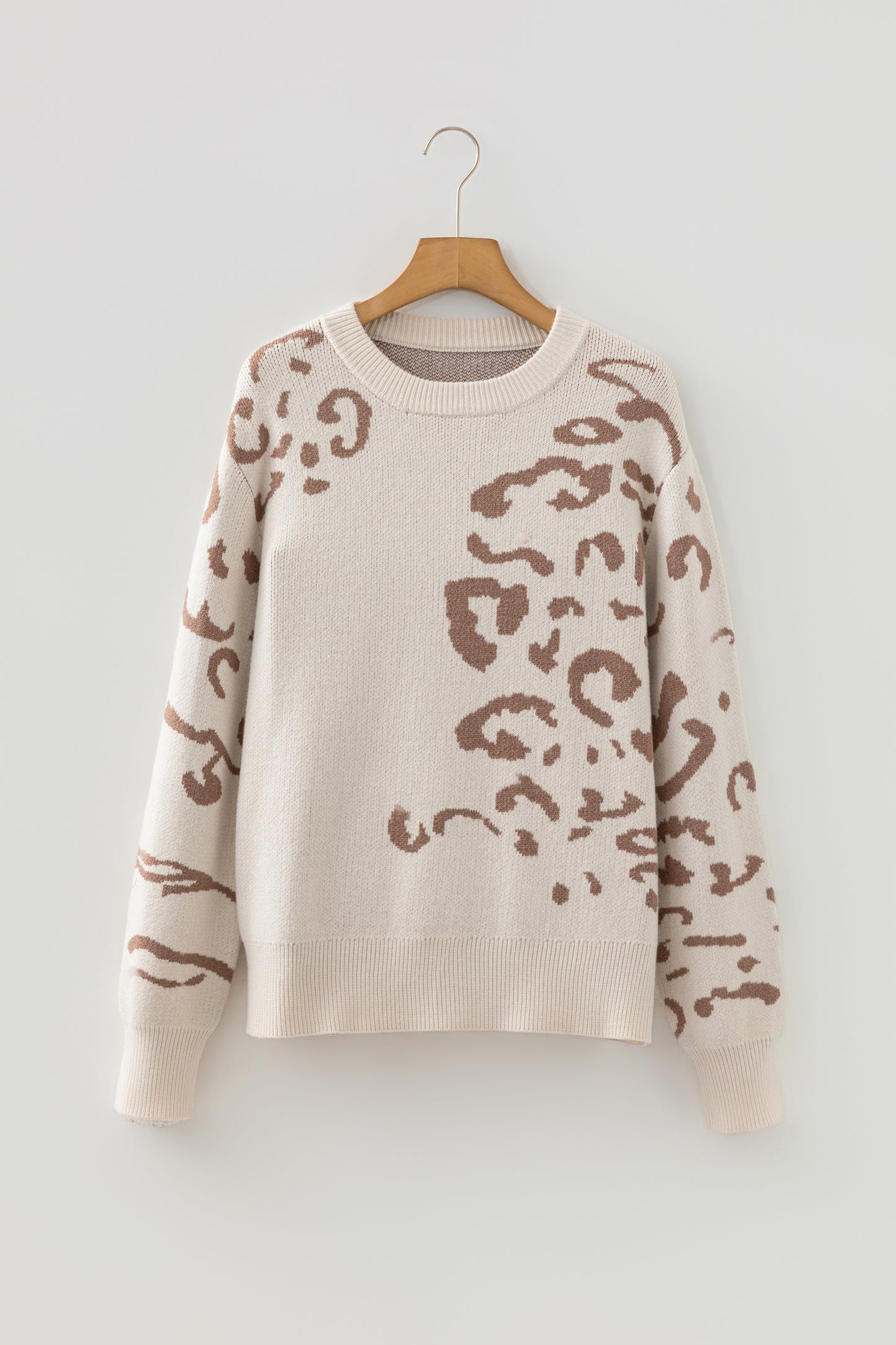 Zulfah Leopard Print Sweater