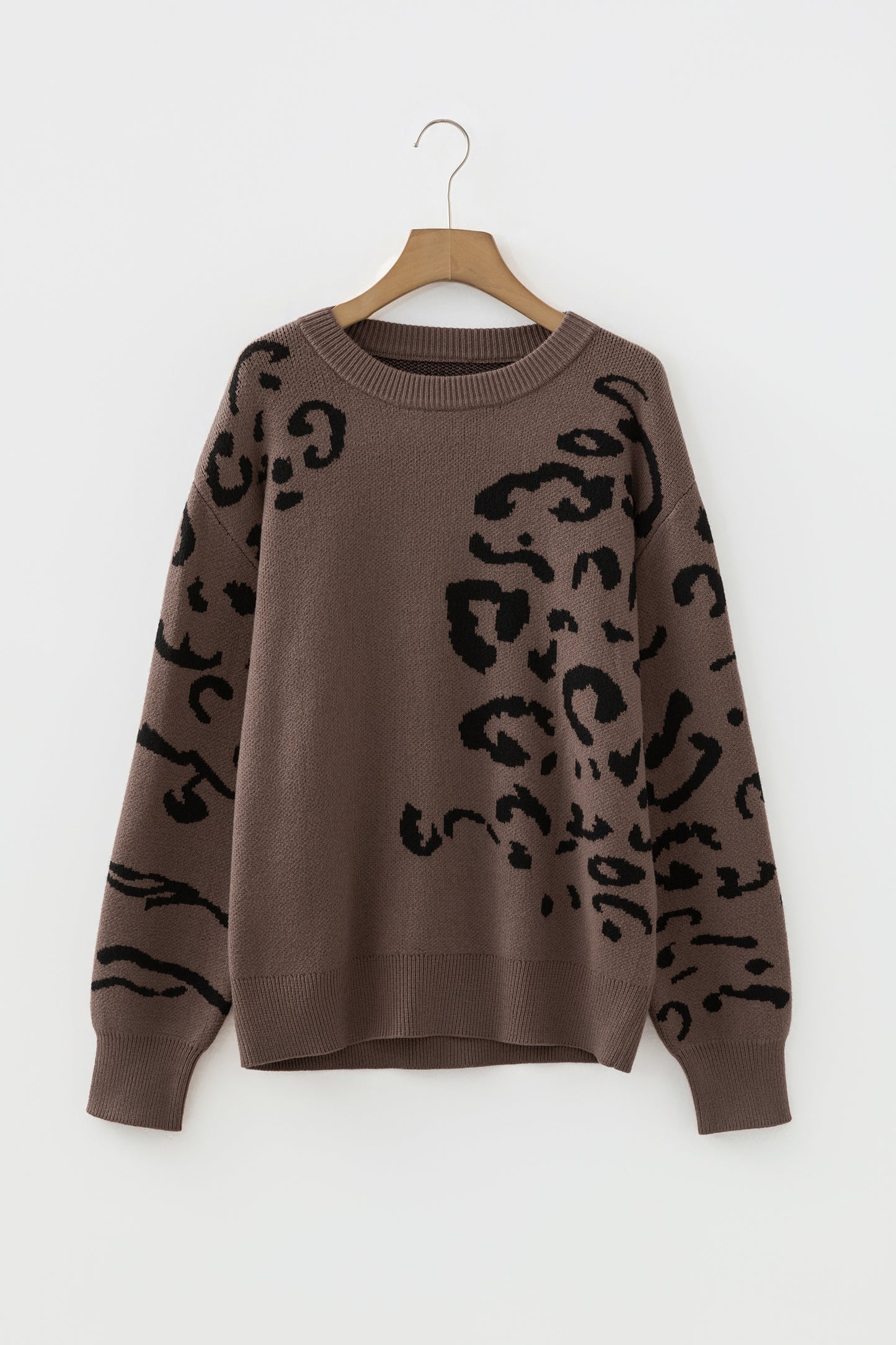 Zulfah Leopard Print Sweater