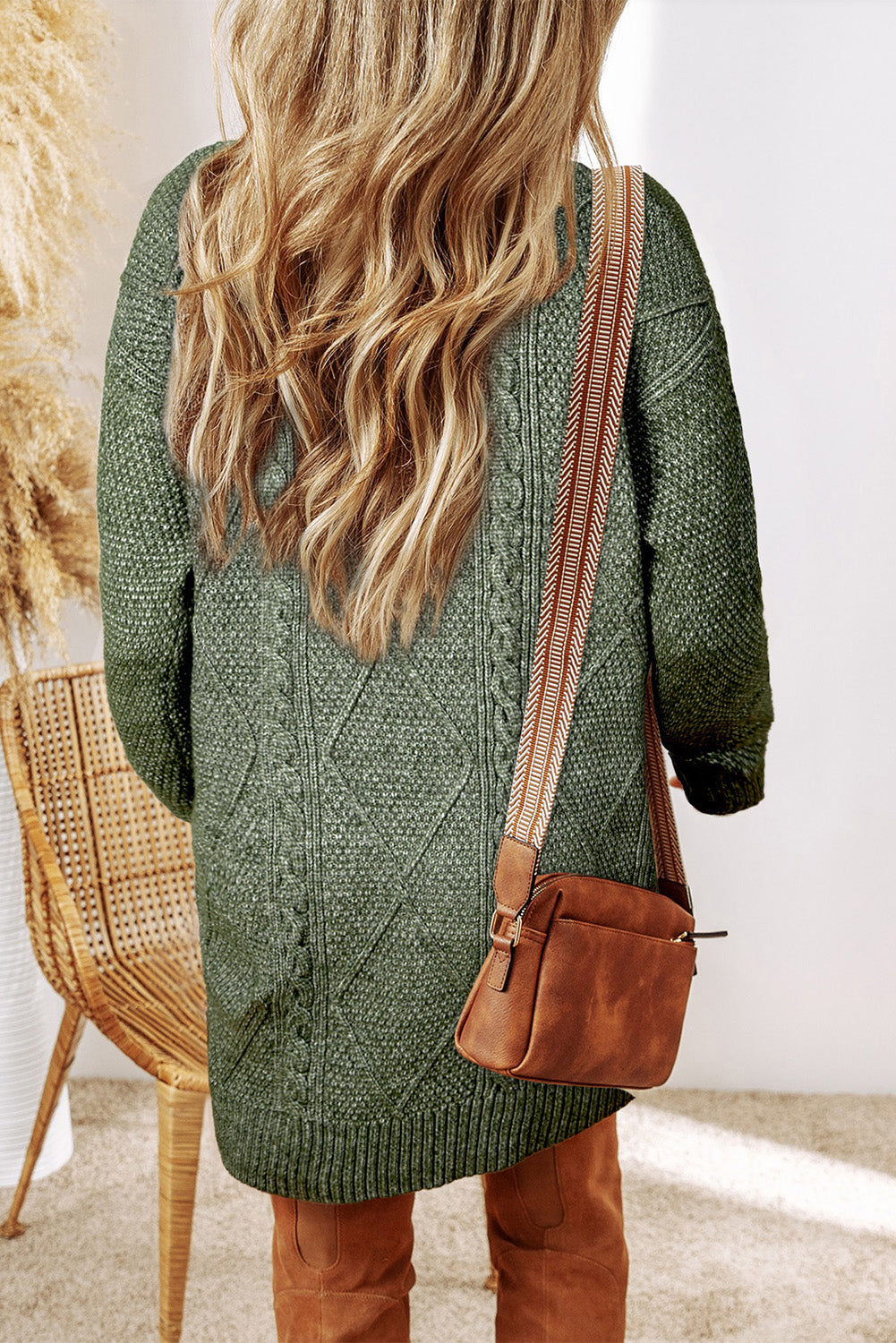 Zahra Cable Sweater Dress